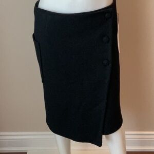 Ramonalisa Side Pocket  Wool Blend Skirt